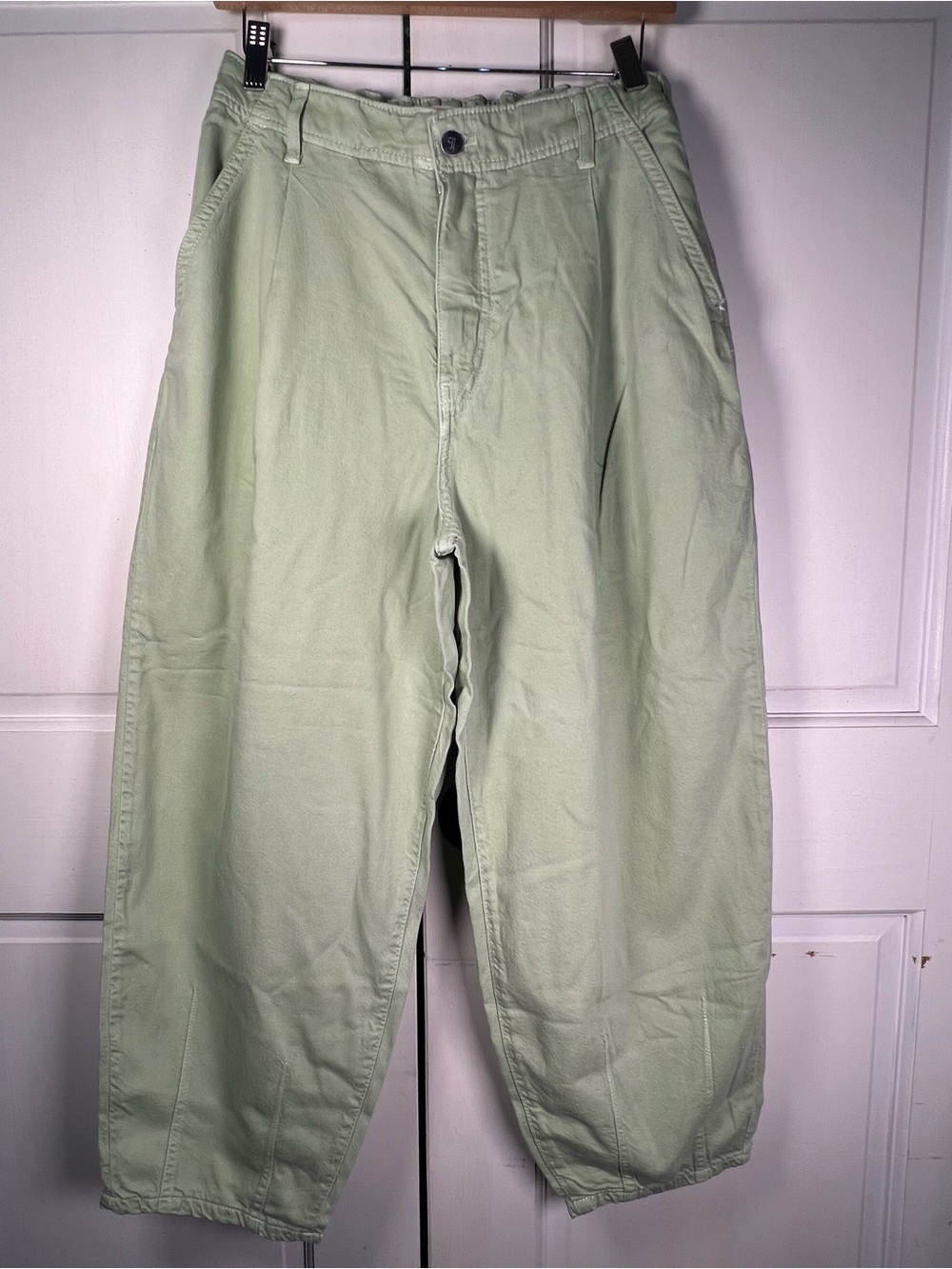 PILCRO The Breaker Mid Rise Tapered Jeans Powdered Sage Color Sz 29,30,31,32,34 - Picture 4 of 9